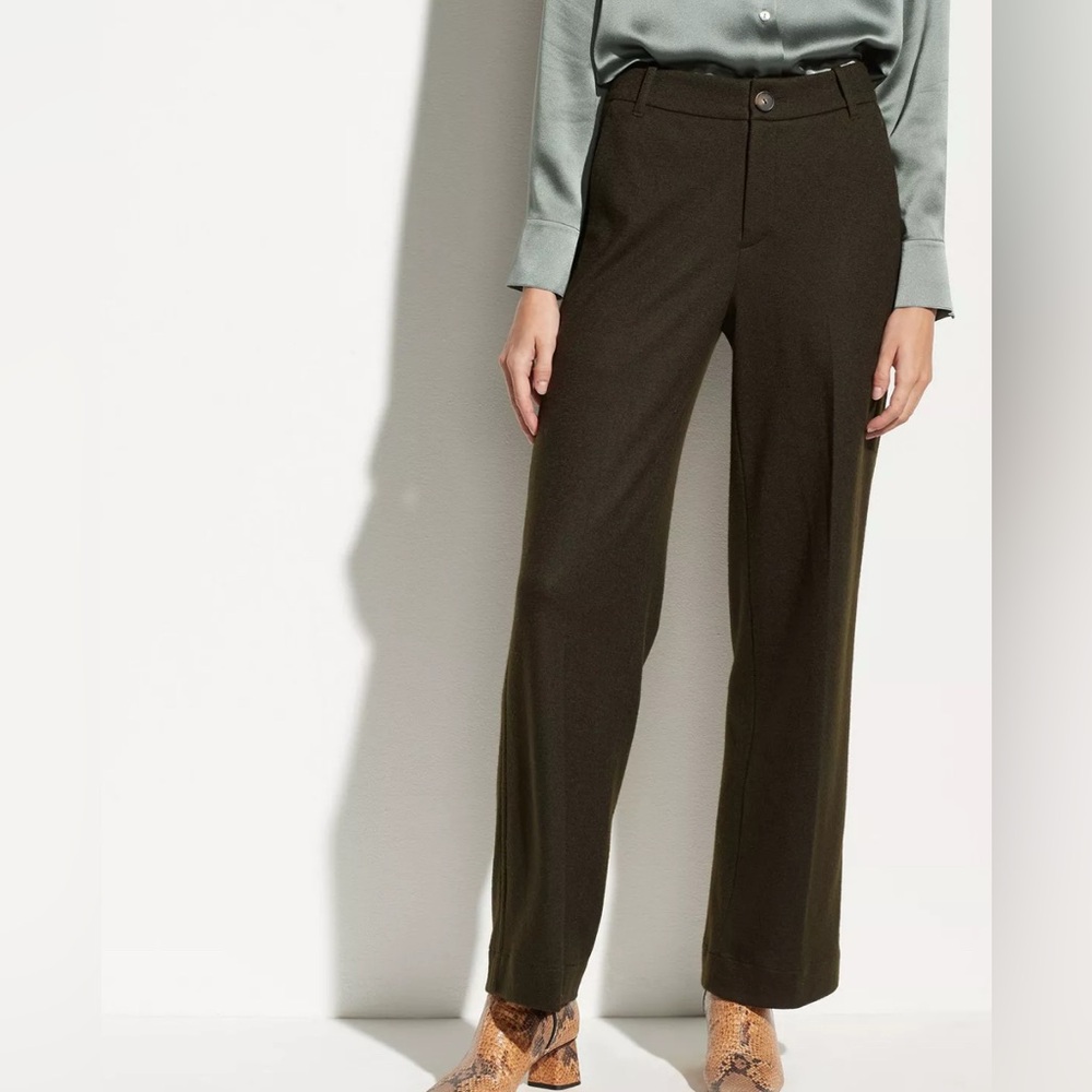 Vince Dark Brown Women's Trousers